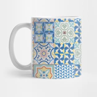 Tile Azulejo Tradicional Portuguese Mug